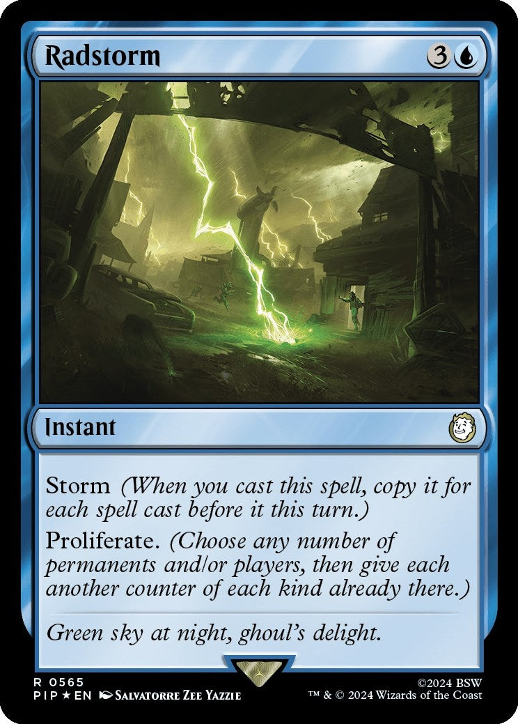 Image for Radstorm (Surge Foil) (Universes Beyond: Fallout) (565) - Magic: The Gathering