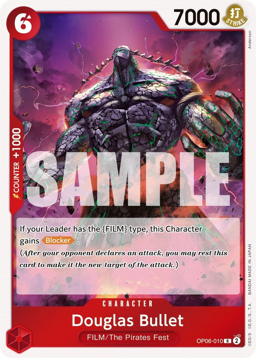 Image for Douglas Bullet (Wings of the Captain) (OP06-010) - One Piece Card Game
