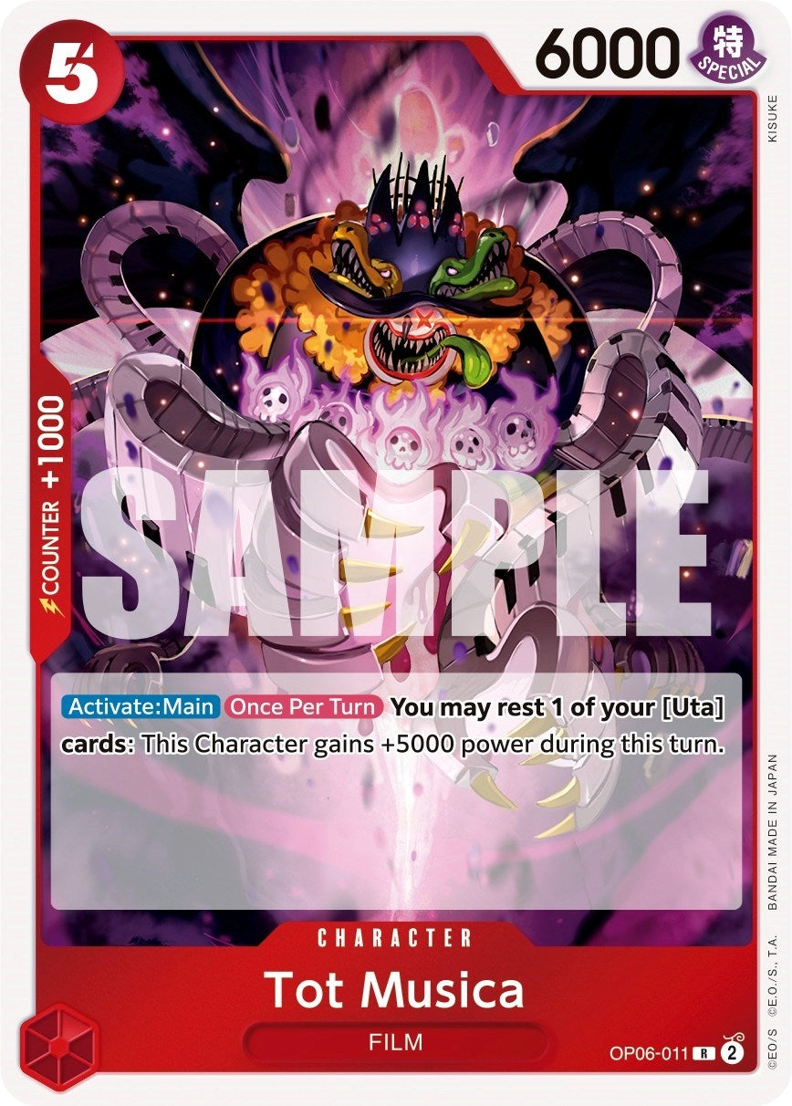 Image for Tot Musica (Wings of the Captain) (OP06-011) - One Piece Card Game