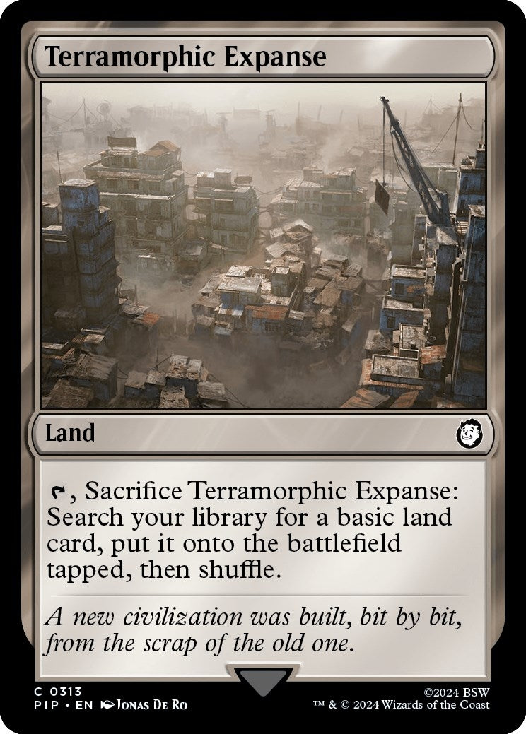 Image for Terramorphic Expanse (Universes Beyond: Fallout) (313) - Magic: The Gathering