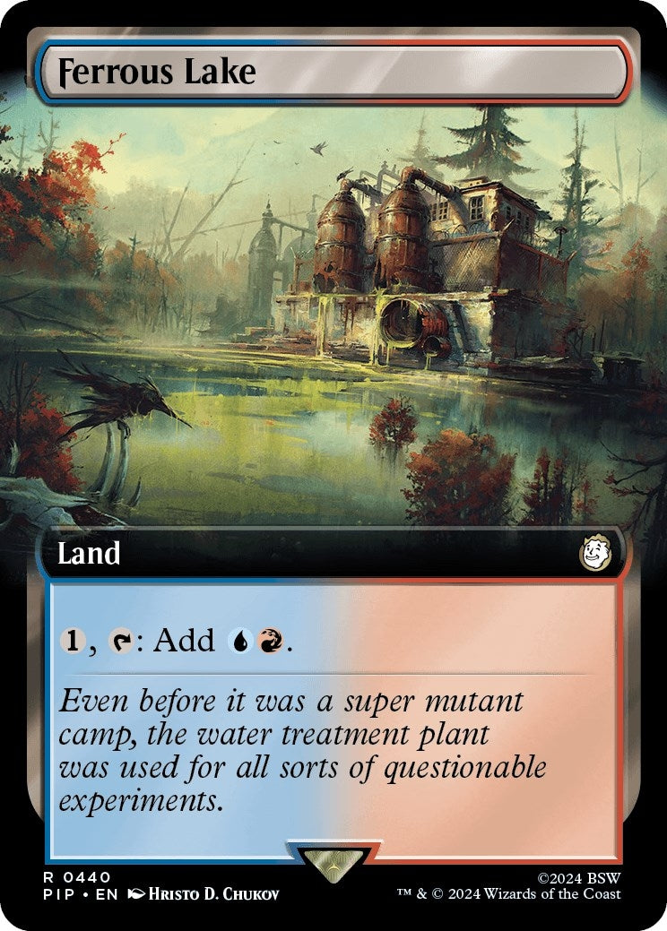 Image for Ferrous Lake (Extended Art) (Universes Beyond: Fallout) (440) - Magic: The Gathering