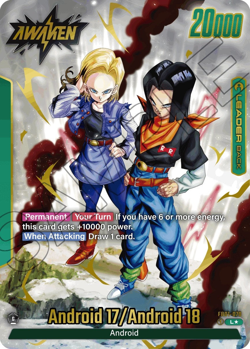 Image for Android 17 - FB01-070 (Alternate Art) (Awakened Pulse) (FB01-070) - Dragon Ball Super: Fusion World