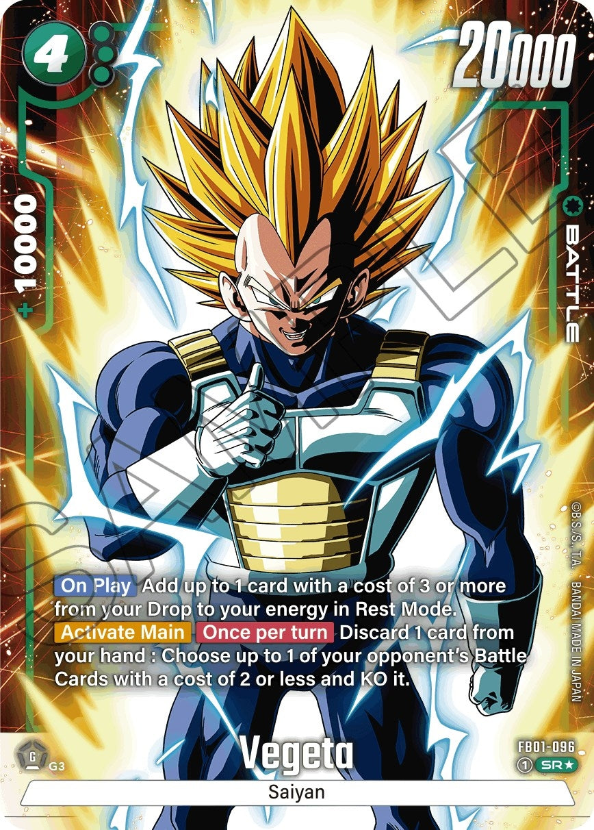 Image for Vegeta - FB01-096 (Alternate Art) (Awakened Pulse) (FB01-096) - Dragon Ball Super: Fusion World