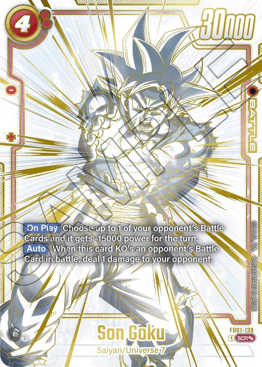 Image for Son Goku - FB01-139 (Super Alternate Art) (Awakened Pulse) (FB01-139) - Dragon Ball Super: Fusion World
