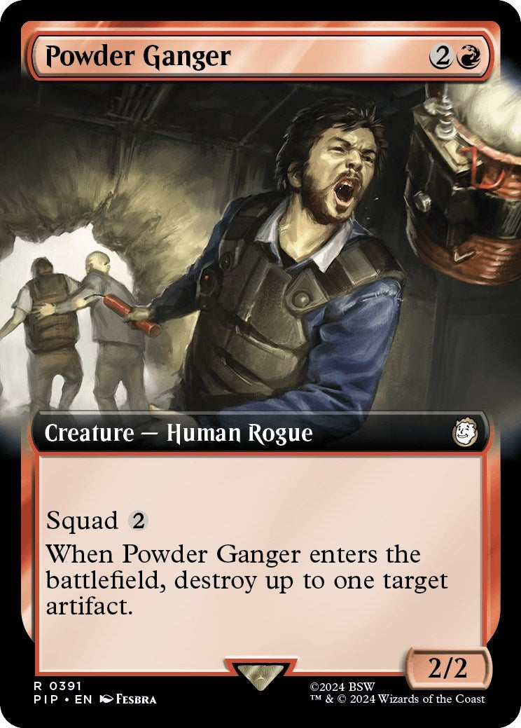 Image for Powder Ganger (Extended Art) (Universes Beyond: Fallout) (391) - Magic: The Gathering