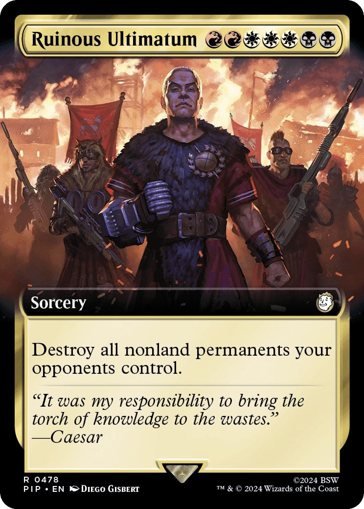 Image for Ruinous Ultimatum (Extended Art) (Universes Beyond: Fallout) (478) - Magic: The Gathering
