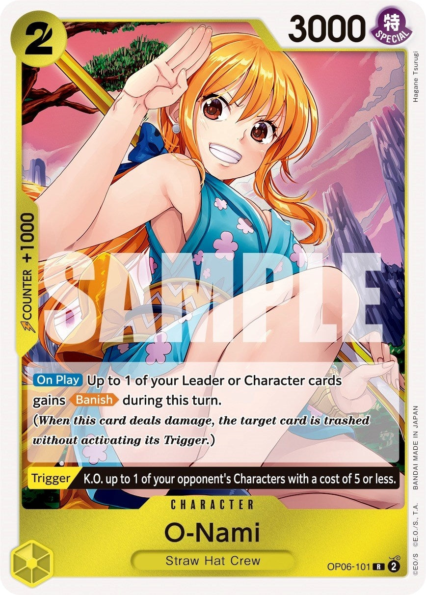 Image for O-Nami (Wings of the Captain) (OP06-101) - One Piece Card Game