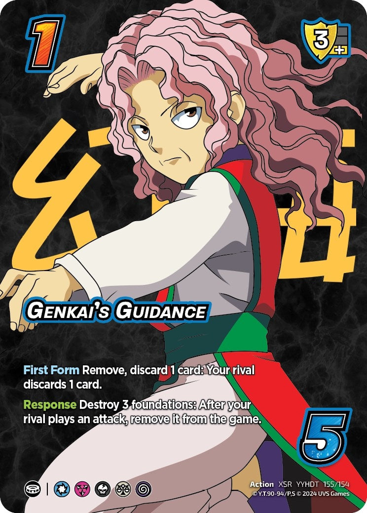 Image for Genkai's Guidance (XSR) (Yu Yu Hakusho: Dark Tournament) (155/154) - UniVersus
