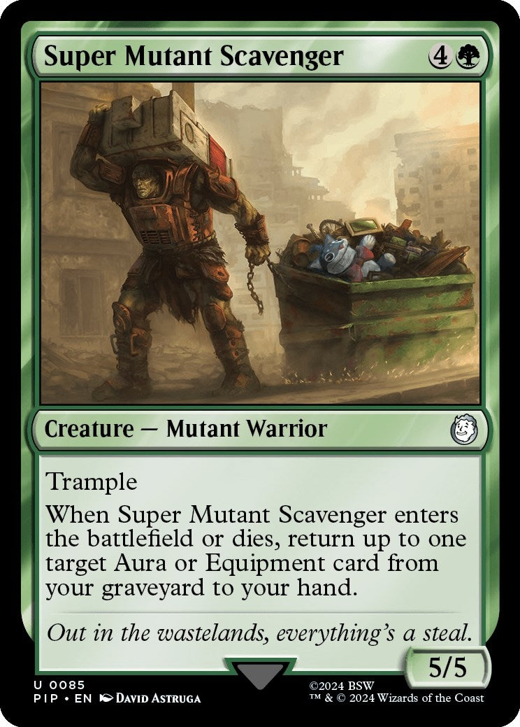 Image for Super Mutant Scavenger (Universes Beyond: Fallout) (85) - Magic: The Gathering