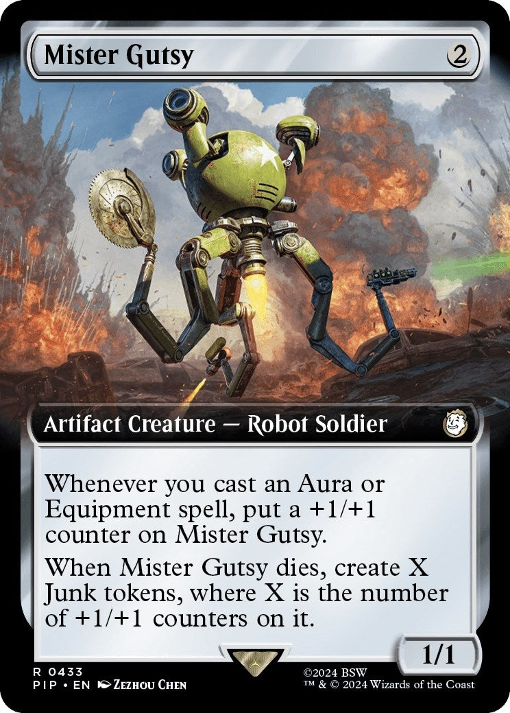 Image for Mister Gutsy (Extended Art) (Universes Beyond: Fallout) (433) - Magic: The Gathering
