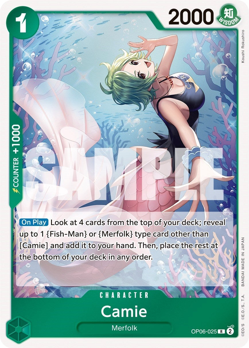 Image for Camie (Wings of the Captain) (OP06-025) - One Piece Card Game