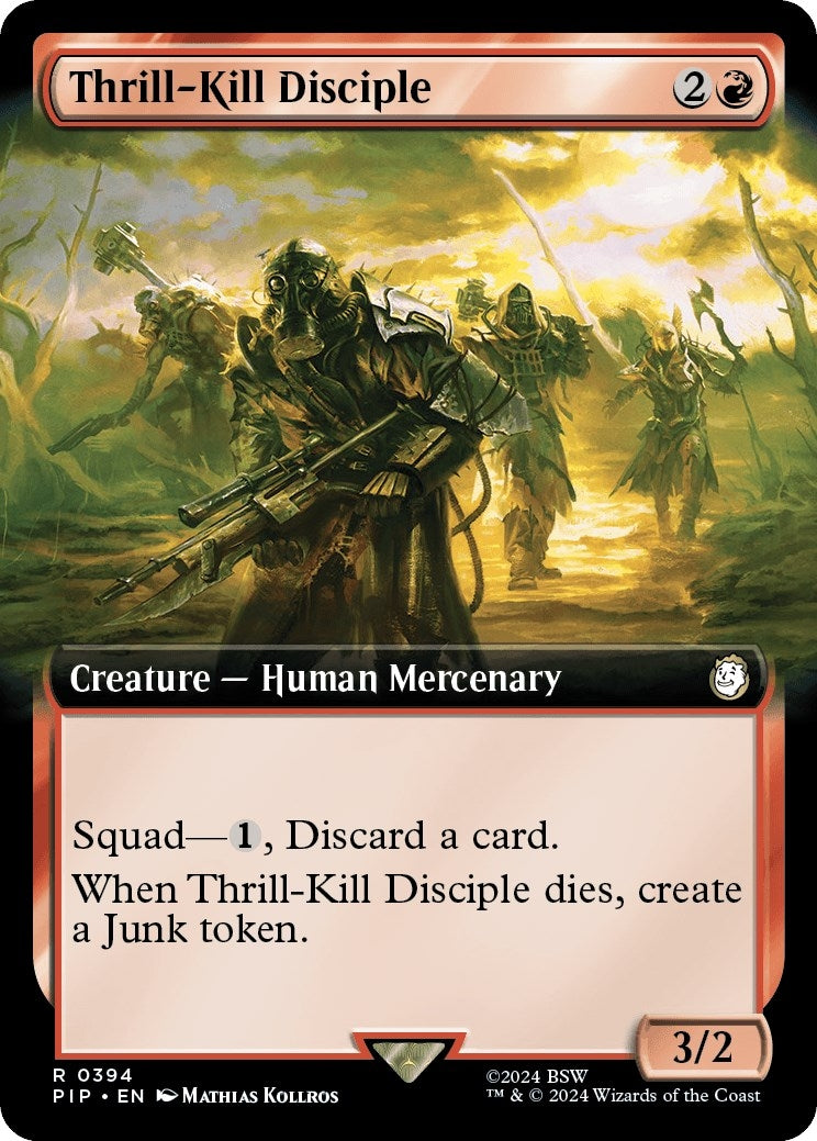 Image for Thrill-Kill Disciple (Extended Art) (Universes Beyond: Fallout) (394) - Magic: The Gathering
