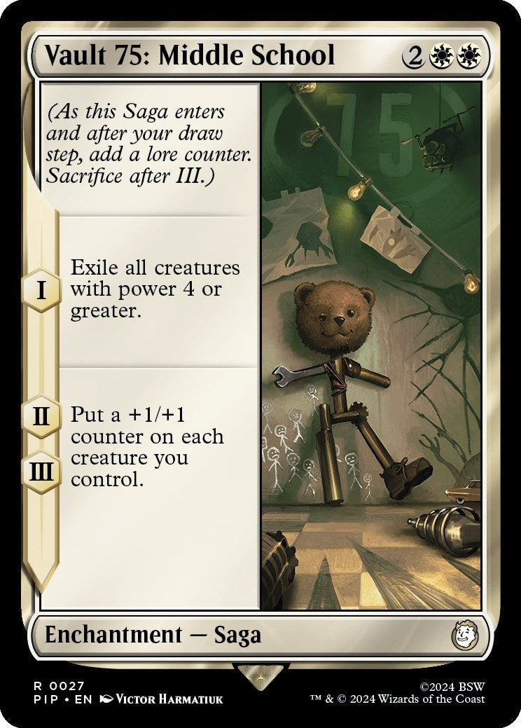 Image for Vault 75: Middle School (Universes Beyond: Fallout) (27) - Magic: The Gathering