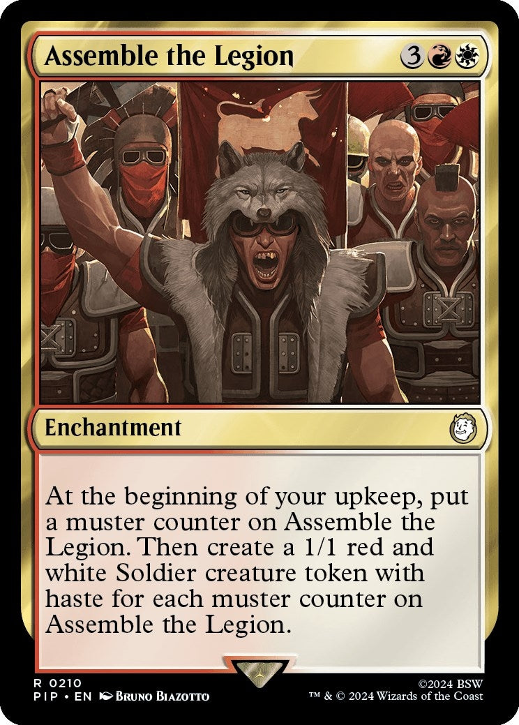 Image for Assemble the Legion (Universes Beyond: Fallout) (210) - Magic: The Gathering