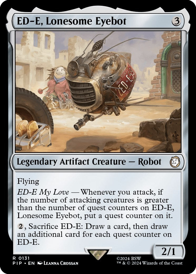 Image for ED-E, Lonesome Eyebot (Universes Beyond: Fallout) (131) - Magic: The Gathering
