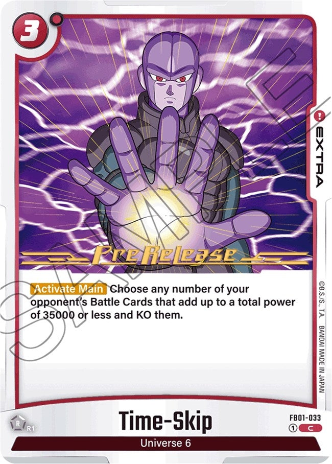 Image for Time-Skip (Awakened Pulse Pre-Release Cards) (FB01-033) - Dragon Ball Super: Fusion World