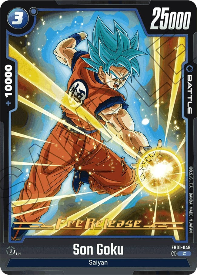 Image for Son Goku - FB01-048 (Awakened Pulse Pre-Release Cards) (FB01-048) - Dragon Ball Super: Fusion World