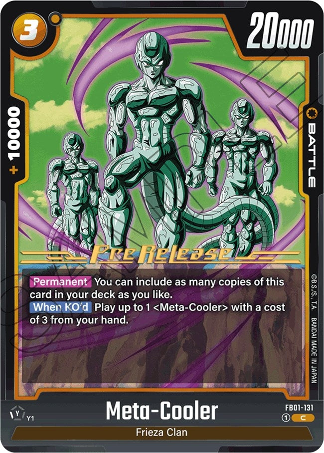Image for Meta-Cooler (Awakened Pulse Pre-Release Cards) (FB01-131) - Dragon Ball Super: Fusion World