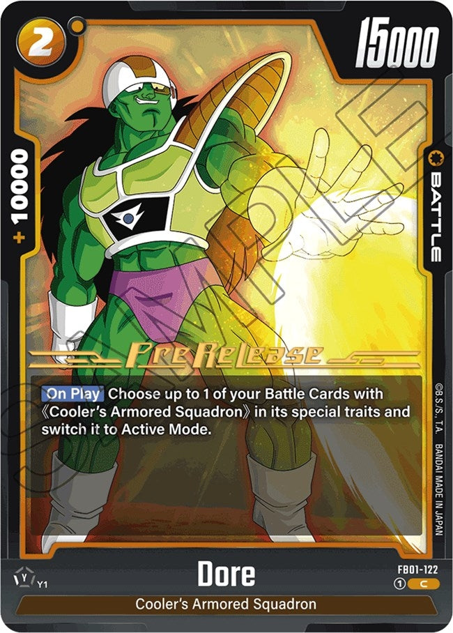 Image for Dore (Awakened Pulse Pre-Release Cards) (FB01-122) - Dragon Ball Super: Fusion World
