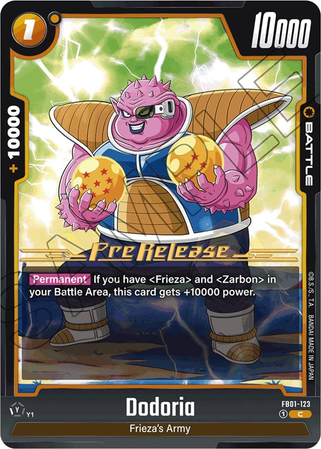 Image for Dodoria (Awakened Pulse Pre-Release Cards) (FB01-123) - Dragon Ball Super: Fusion World