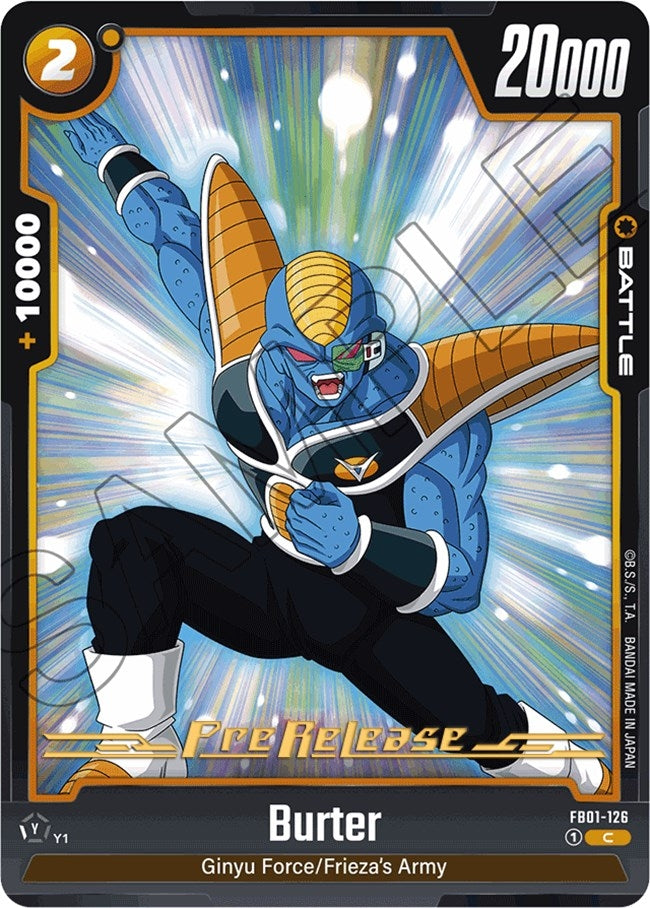 Image for Burter (Awakened Pulse Pre-Release Cards) (FB01-126) - Dragon Ball Super: Fusion World