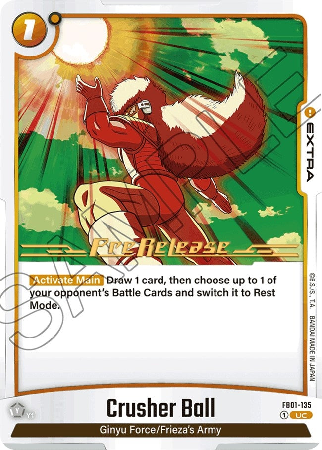 Image for Crusher Ball (Awakened Pulse Pre-Release Cards) (FB01-135) - Dragon Ball Super: Fusion World