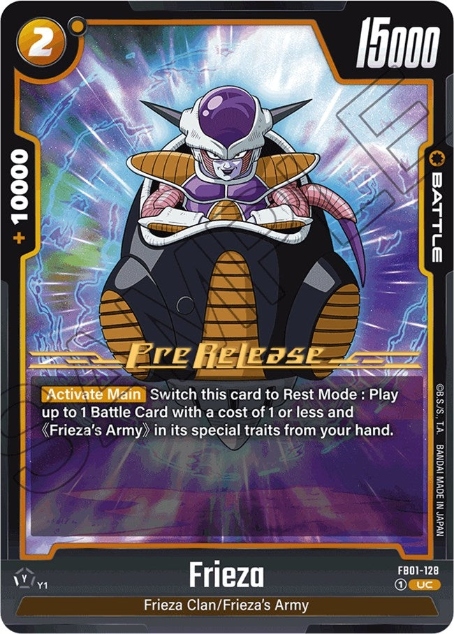 Image for Frieza - FB01-128 (Awakened Pulse Pre-Release Cards) (FB01-128) - Dragon Ball Super: Fusion World