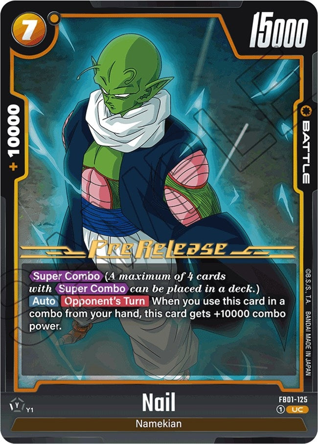 Image for Nail (Awakened Pulse Pre-Release Cards) (FB01-125) - Dragon Ball Super: Fusion World