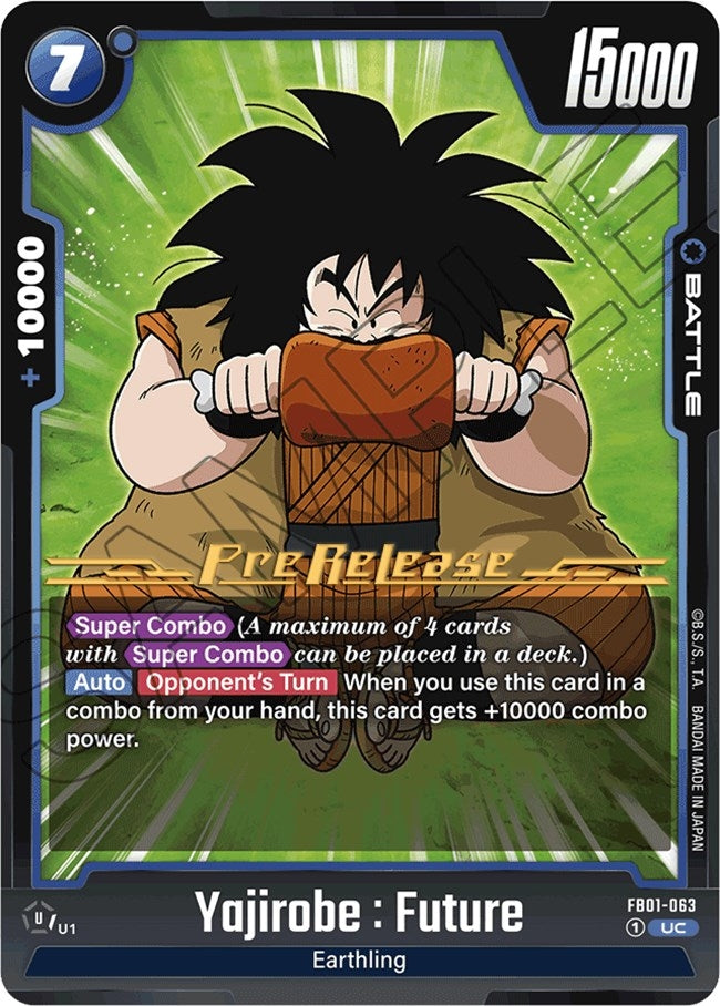 Image for Yojirobe : Future (Awakened Pulse Pre-Release Cards) (FB01-063) - Dragon Ball Super: Fusion World