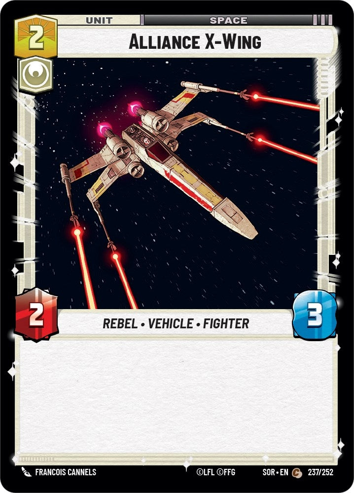 Image for Alliance X-Wing (Spark of Rebellion) (237/252) - Star Wars: Unlimited