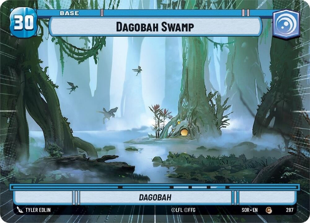 Image for Dagobah Swamp (Hyperspace) (Spark of Rebellion) (287) - Star Wars: Unlimited