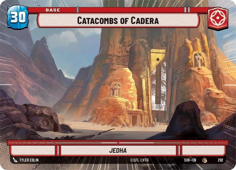 Image for Catacombs of Cadera (Hyperspace) (Spark of Rebellion) (292) - Star Wars: Unlimited