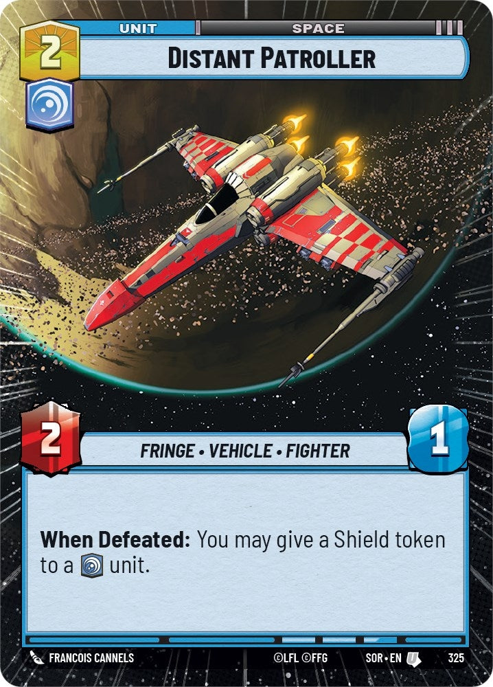 Image for Distant Patroller (Hyperspace) (Spark of Rebellion) (325) - Star Wars: Unlimited