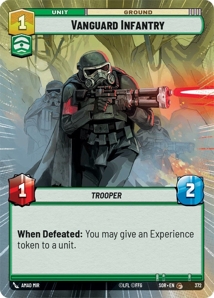 Image for Vanguard Infantry (Hyperspace) (Spark of Rebellion) (372) - Star Wars: Unlimited