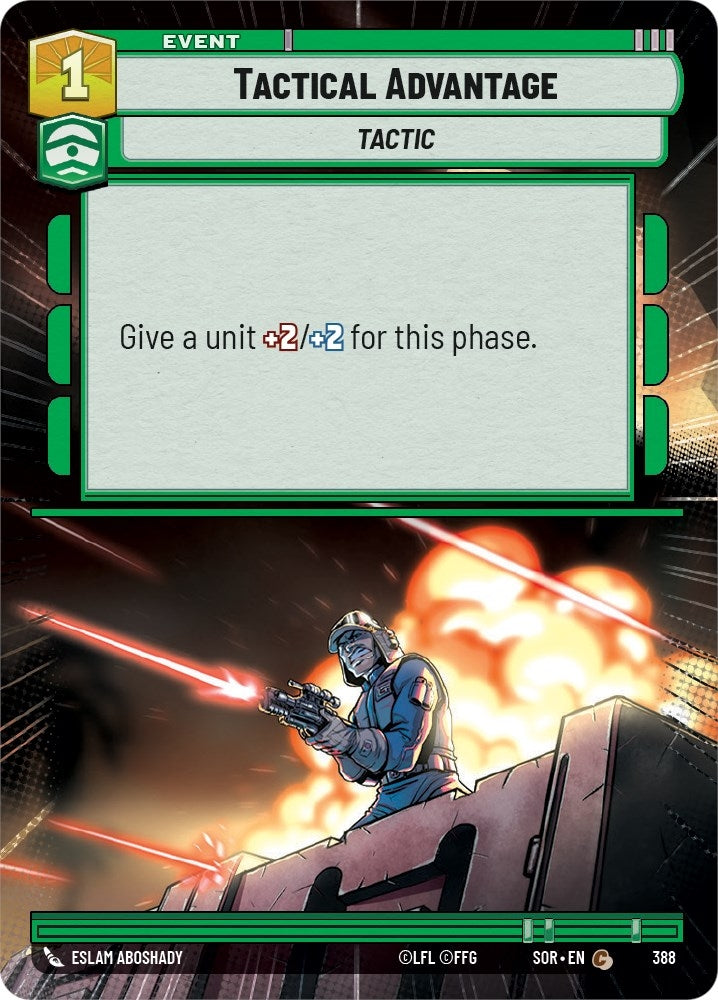 Image for Tactical Advantage (Hyperspace) (Spark of Rebellion) (388) - Star Wars: Unlimited