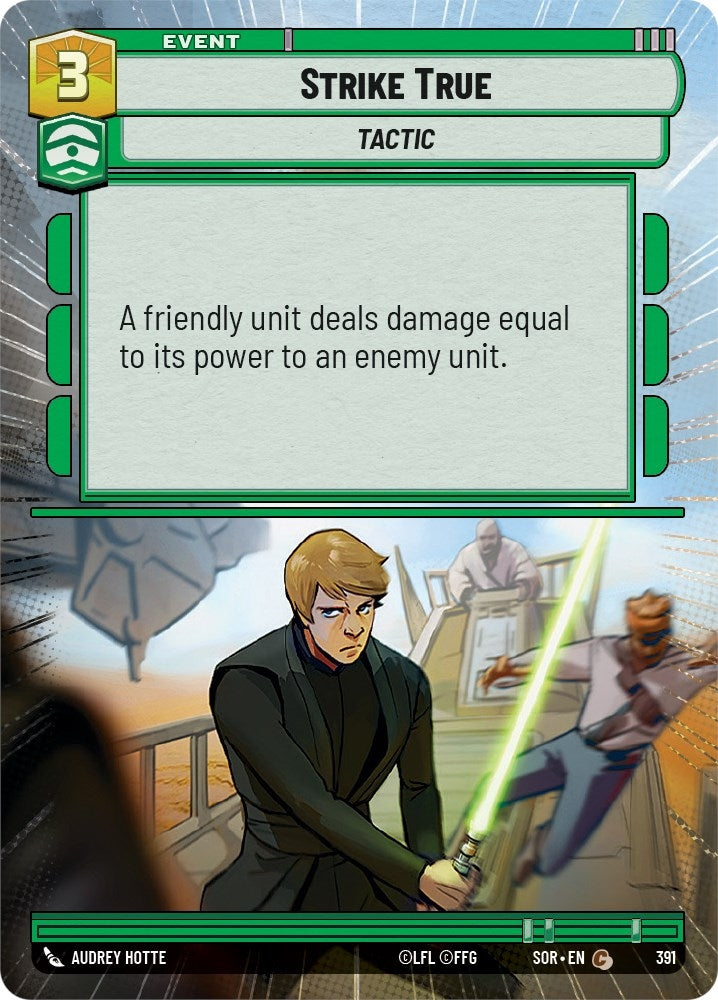 Image for Strike True (Hyperspace) (Spark of Rebellion) (391) - Star Wars: Unlimited