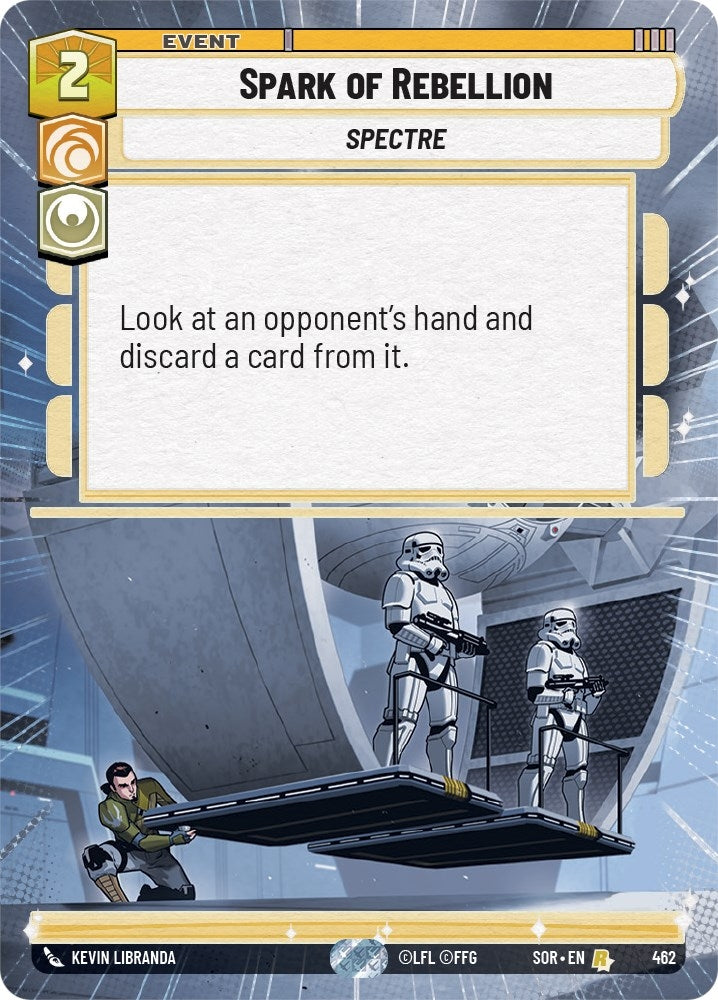 Image for Spark of Rebellion (Hyperspace) (Spark of Rebellion) (462) - Star Wars: Unlimited