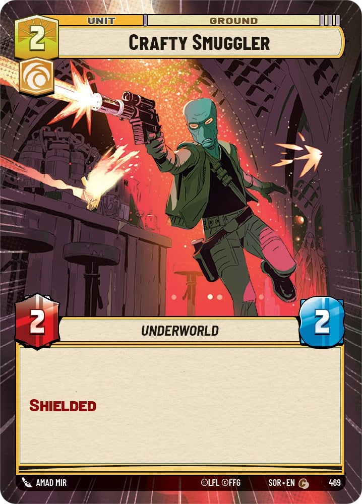 Image for Crafty Smuggler (Hyperspace) (Spark of Rebellion) (469) - Star Wars: Unlimited