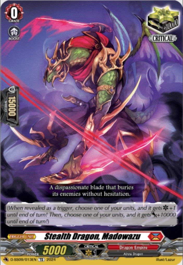 Image for Stealth Dragon, Madowazu (D-SS09: Special Series 09 Stride Deckset -Shiranui-) (D-SS09/013EN) - Cardfight Vanguard