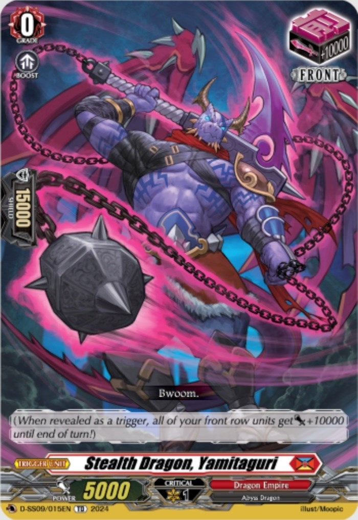 Image for Stealth Dragon, Yamitaguri (D-SS09: Special Series 09 Stride Deckset -Shiranui-) (D-SS09/015EN) - Cardfight Vanguard