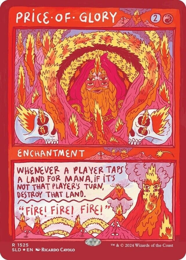 Image for Price of Glory (Rainbow Foil) (Secret Lair Drop Series) (1525) - Magic: The Gathering