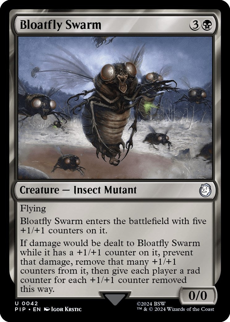 Image for Bloatfly Swarm (Universes Beyond: Fallout) (42) - Magic: The Gathering