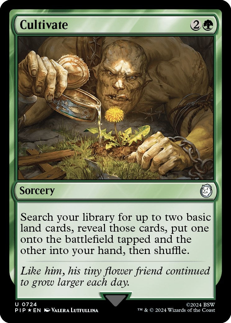 Image for Cultivate (Surge Foil) (Universes Beyond: Fallout) (724) - Magic: The Gathering
