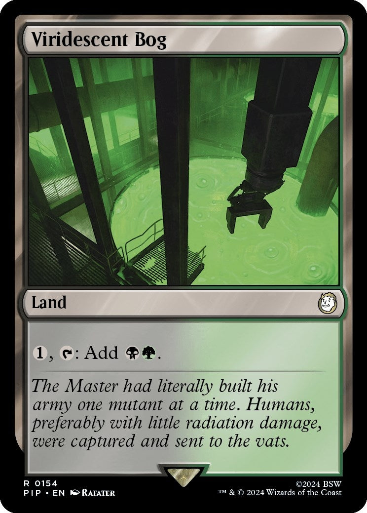 Image for Viridescent Bog (Universes Beyond: Fallout) (154) - Magic: The Gathering
