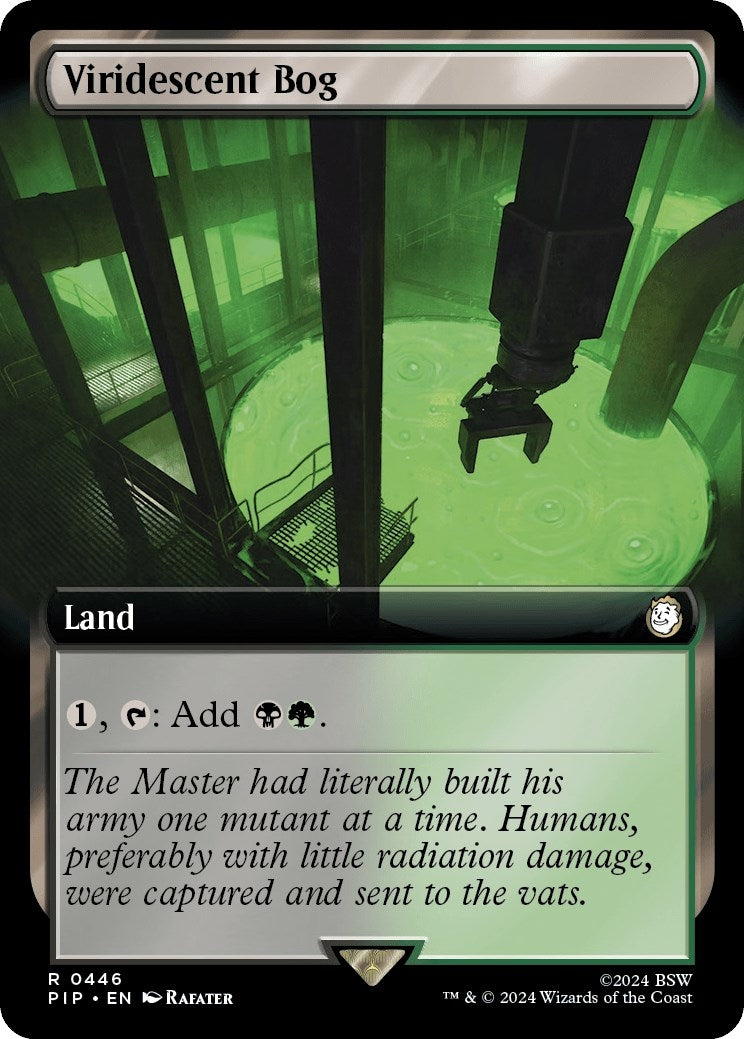 Image for Viridescent Bog (Extended Art) (Universes Beyond: Fallout) (446) - Magic: The Gathering