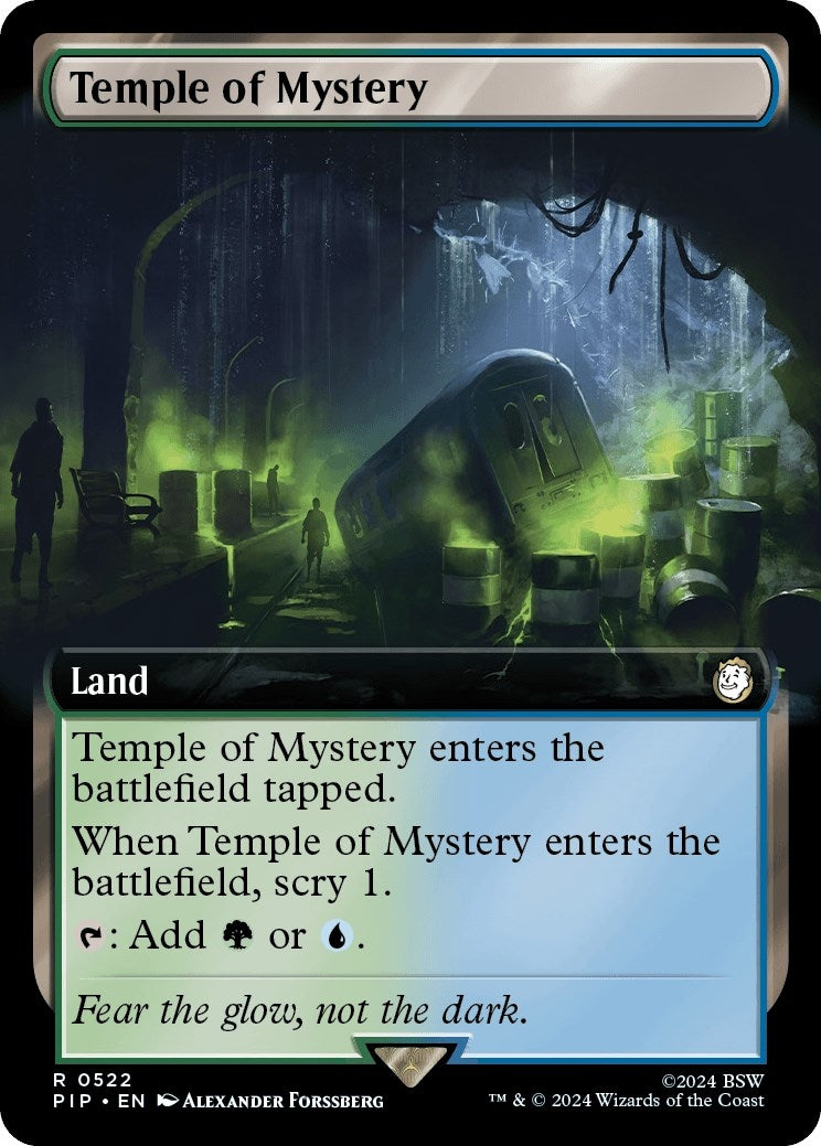 Image for Temple of Mystery (Extended Art) (Universes Beyond: Fallout) (522) - Magic: The Gathering