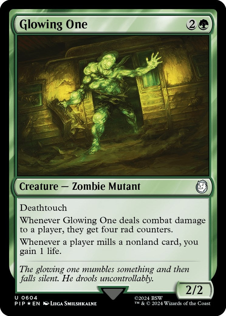 Image for Glowing One (Surge Foil) (Universes Beyond: Fallout) (604) - Magic: The Gathering