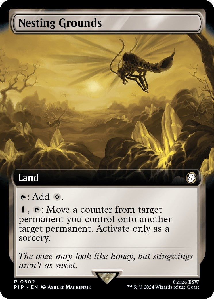 Image for Nesting Grounds (Extended Art) (Universes Beyond: Fallout) (502) - Magic: The Gathering