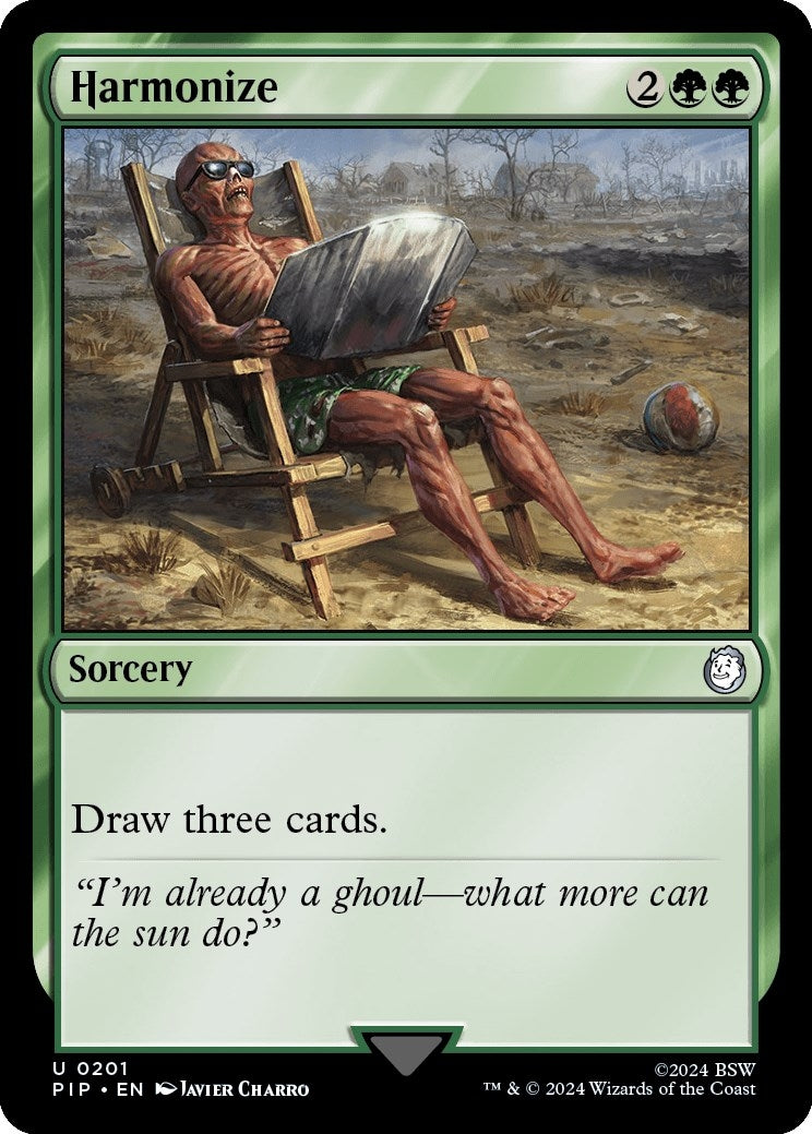 Image for Harmonize (Universes Beyond: Fallout) (201) - Magic: The Gathering