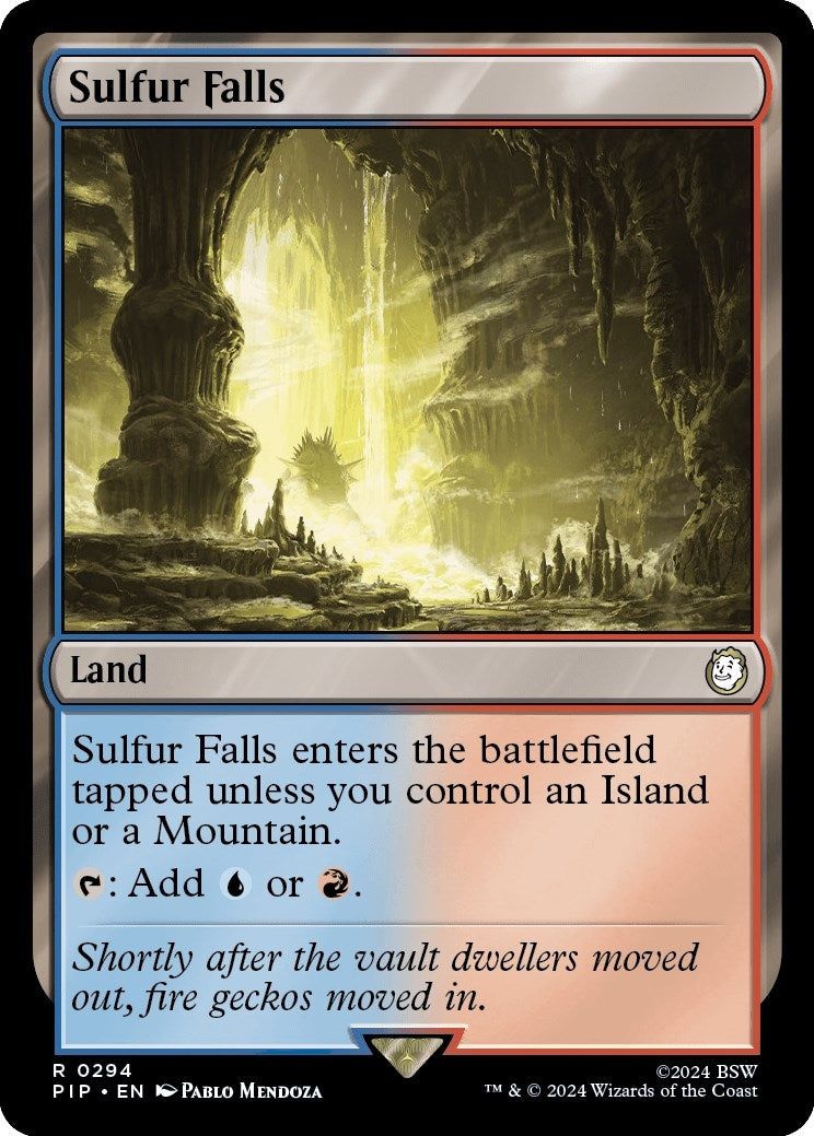 Image for Sulfur Falls (Universes Beyond: Fallout) (294) - Magic: The Gathering